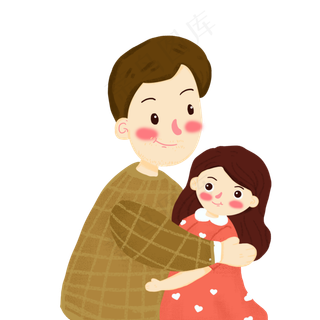 创意父亲节卡通素材