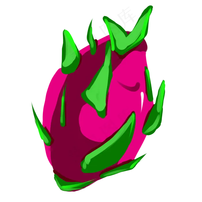 果糖果小水果水果果子火龙果(2000X2000(DPI:300))psd模版下载