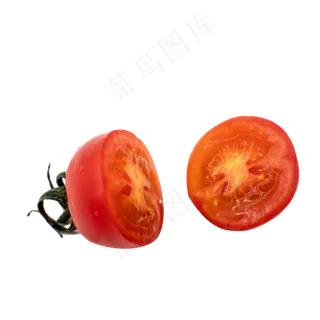 切开的圣女果小番茄水果蔬菜