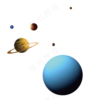 外星宇宙星球免扣素材,免抠元素
