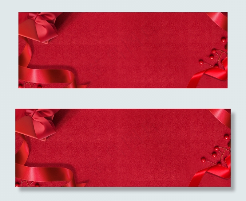 双十一科技红色banner