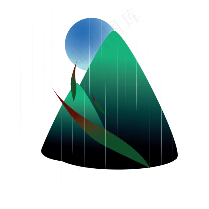 清明节绿水青山思乡(3333*3333px 300 dpi )ai矢量模版下载