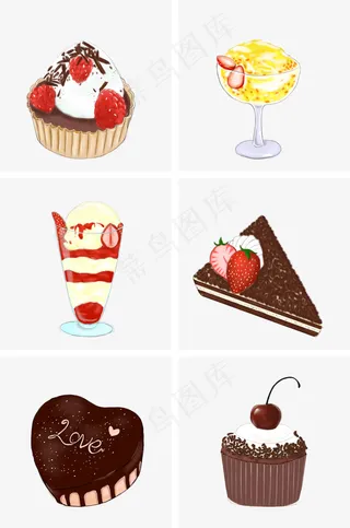 美味甜品糕点系列