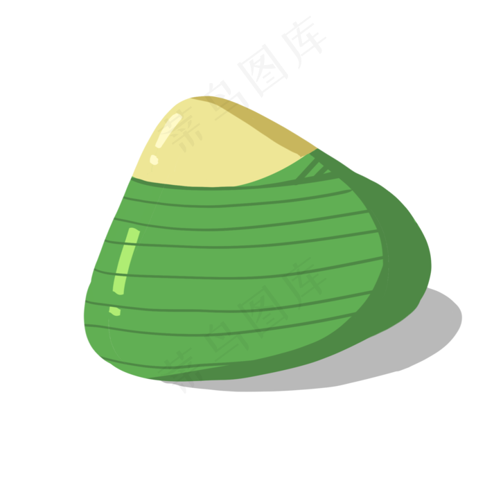 端午节端午绿色卡通