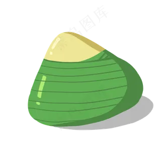 端午节端午绿色卡通