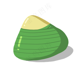 端午节端午绿色卡通