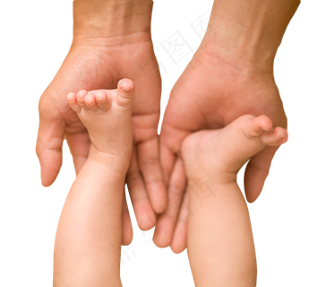 大手与脚丫
