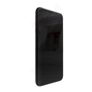 立体写实手机45度透视正面PNG素材,免抠元素