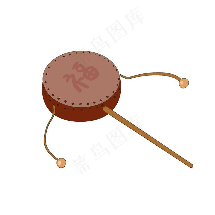 六一儿童节玩具手摇鼓