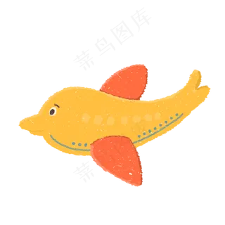 儿童玩具黄色海豚飞机