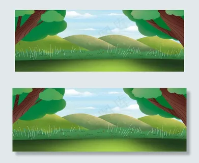 绿色的大森林免抠图