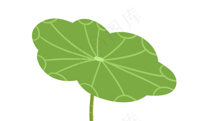 夏季水生植物荷叶大(2800X1620(DPI:300))psd模版下载