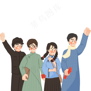 五四青年节正能量学生