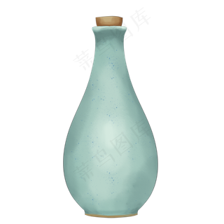 古代物品易碎物瓶子,免抠元素