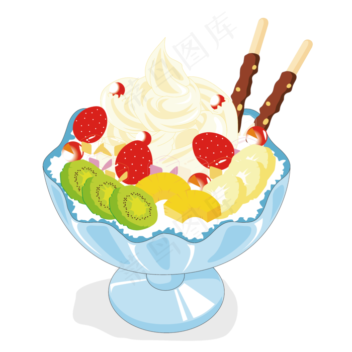 美食节甜品蛋糕可商用元素(2000X2000(DPI:72))ai矢量模版下载