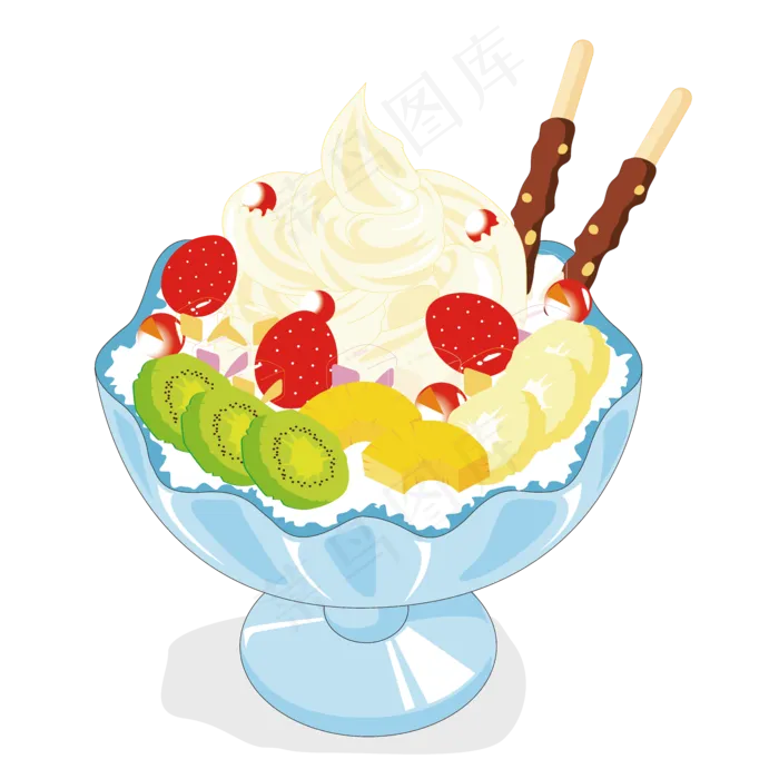 美食节甜品蛋糕可商用元素(2000X2000(DPI:72))ai矢量模版下载