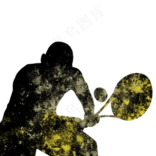 开学季网球社团招新剪影,免抠元素