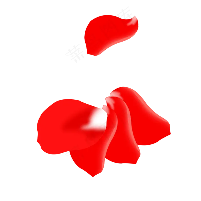 单个玫瑰花瓣与叠放在一起的玫瑰(3000X3000(DPI:300))psd模版下载
