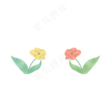 卡通春天鲜花下载