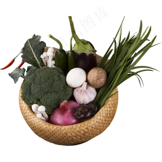 新鲜蔬菜静物png