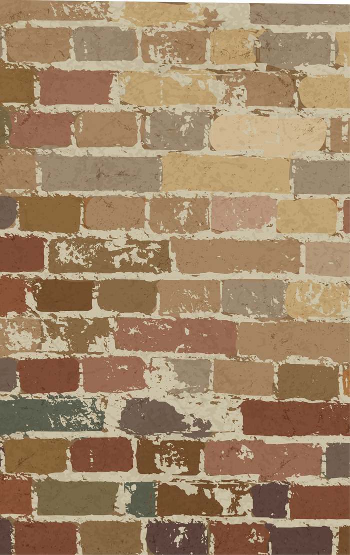 残破墙壁纹理H5背景素材