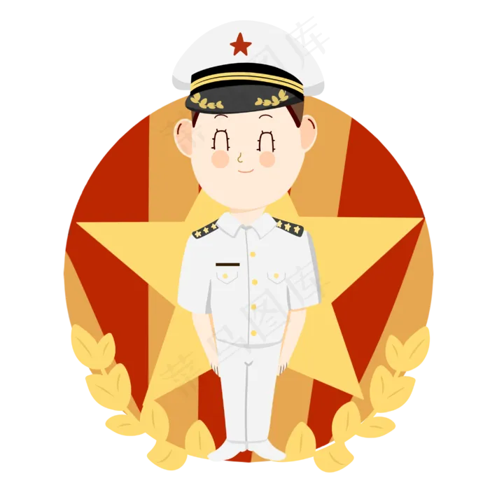 中国解放军(3000X3000(DPI:300))psd模版下载