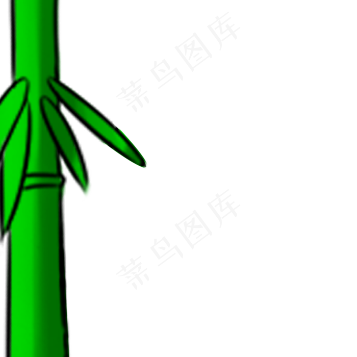 端午节高清绿色竹子(2000X2000(DPI:300))psd模版下载