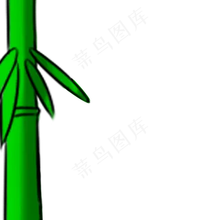 端午节高清绿色竹子