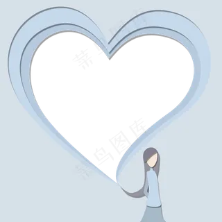 三八妇女节立体剪纸边框糖果色粉,免抠元素