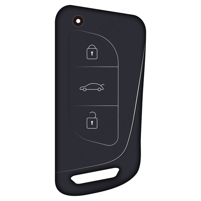 仿真车钥匙矢量免抠png