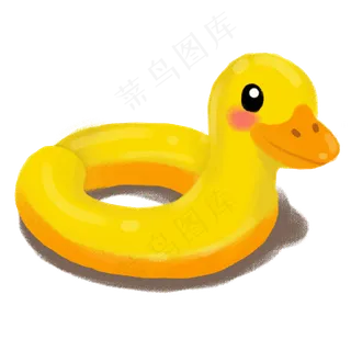 大暑小暑清凉消暑卡通动物泳圈