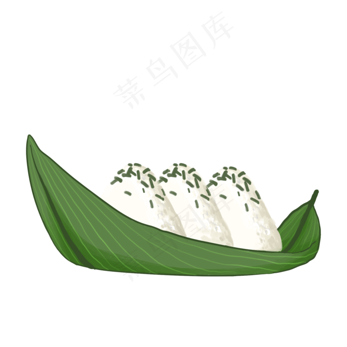 端午节米饭团PNG