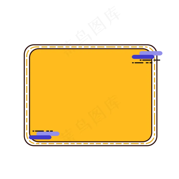 电商矩形创意边框(2000X2000(DPI:300))psd模版下载