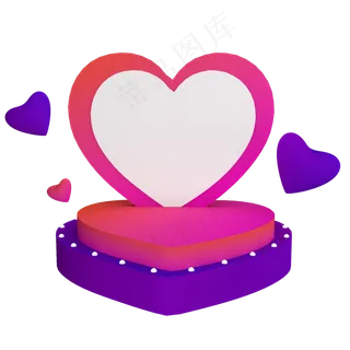 紫色渐变电商产品展示台