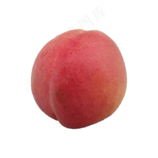一个桃子水果 一个桃子水果