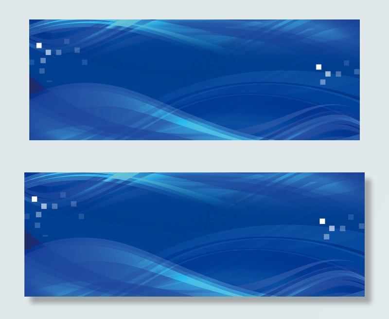 智能科技流光例子背景海报