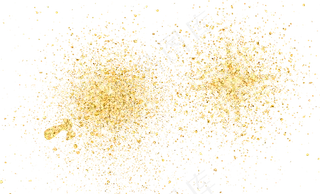 十字星金粉,免抠元素