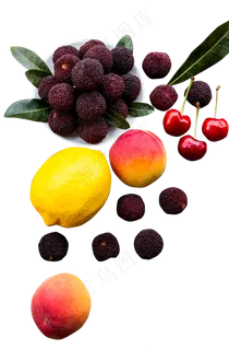 各种美味的水果