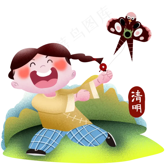 清明节放风筝