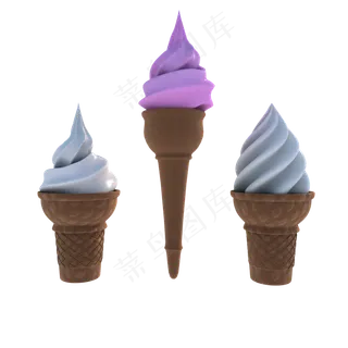 冰淇淋可口雪糕冰棍冷饮,免抠元素