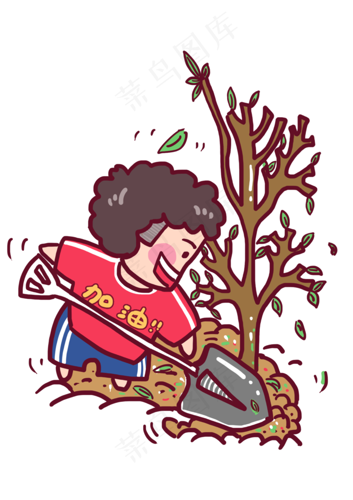 五一劳动节卡通人物造型