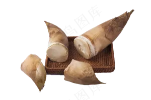 竹笋笋尖绿色食品,免抠元素