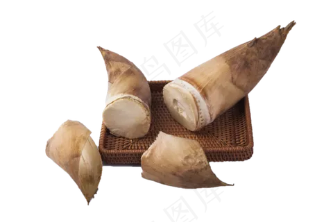 竹笋笋尖绿色食品,免抠元素 竹笋笋尖绿色食品,免抠元素