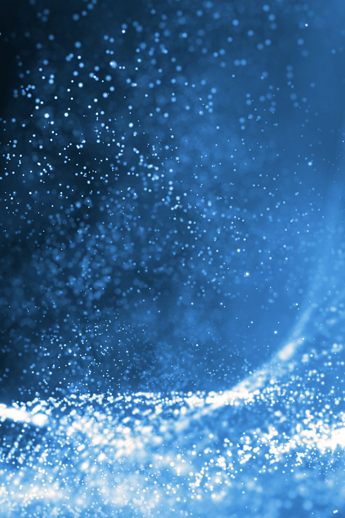 蓝色简约商务科技粒子背景