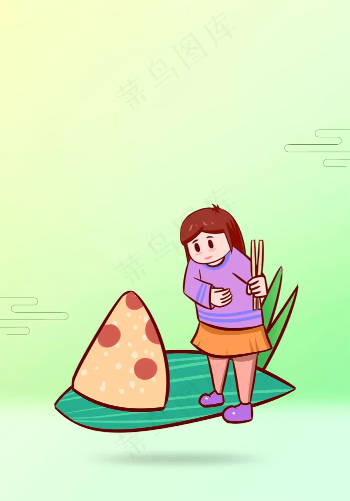 端午节粽子促销平面素材(3300*4714px 	      )psd模版下载