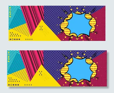 波普风促销季夏季促销banner