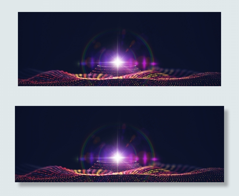 简约渐变色科技光效粒子合成背景