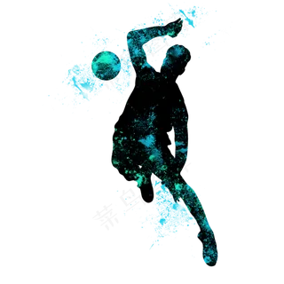 开学季排球社团招新剪影,免抠元素