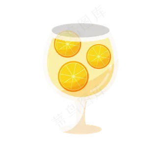 夏天夏至暑假柠檬水免扣素材