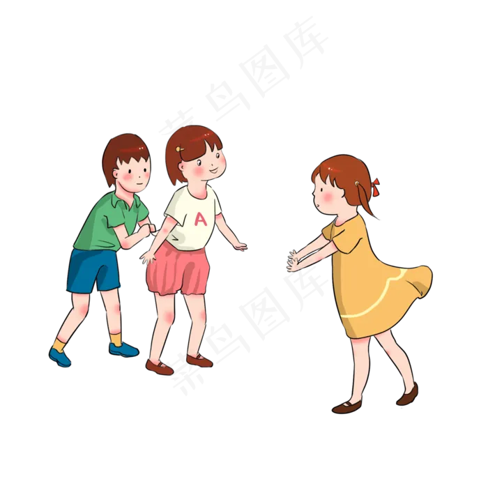 回忆童年之老鹰捉小鸡(2000X2000(DPI:300))psd模版下载